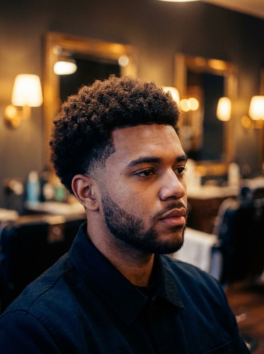 Curly Crop — Modern Herrenschnitt beim The Gentleman Coiffeur Spreitenbach